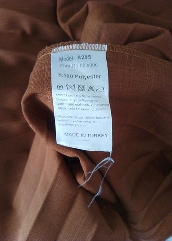 Kahverengi Piliseli Uzun Kollu Elbise - Görsel 7