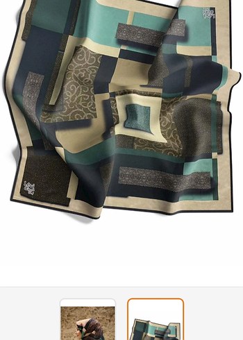 levidor twillEşarp - Görsel 2