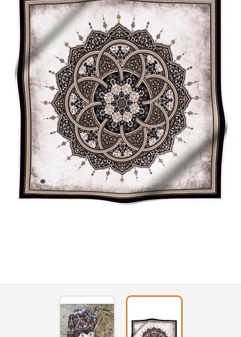 vissona ipek eşarp - Görsel 2