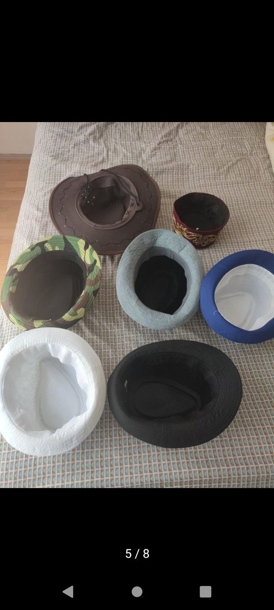 erkek çocuk şapkası  7 adet - Görsel 2