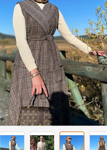 rabia samli elbise - Görsel 3