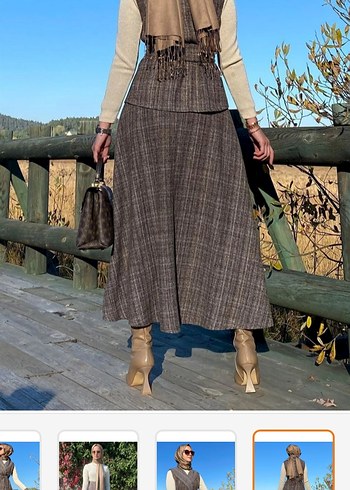 rabia samli elbise - Görsel 4