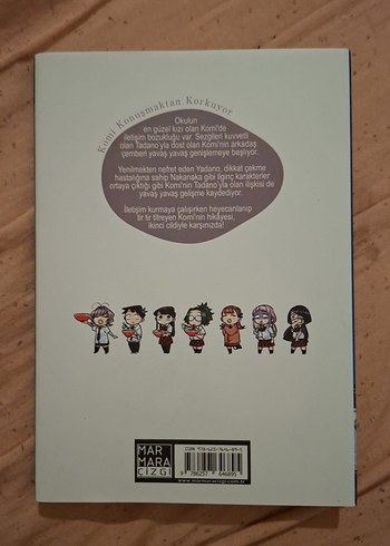 Komi Konuşmaktan Korkuyor Komisan cant communicate manga 2. cilt - Görsel 2