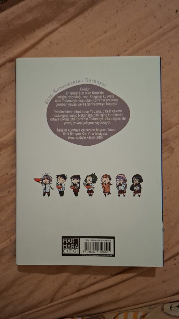 Komi Konuşmaktan Korkuyor Komisan cant communicate manga 2. cilt - Görsel 2