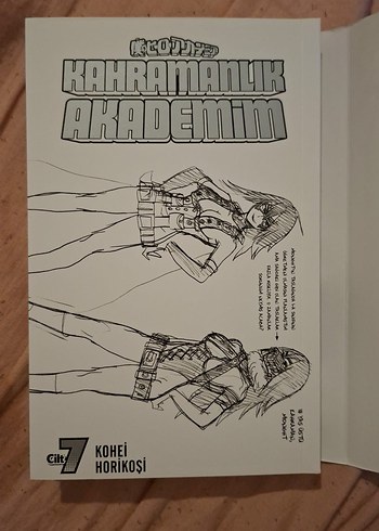 Kahramanlık Akademim BNHA my hero academia MHA cilt 7 7. cilt - Görsel 11
