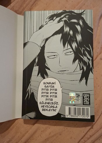 Kahramanlık Akademim BNHA my hero academia MHA cilt 7 7. cilt - Görsel 12