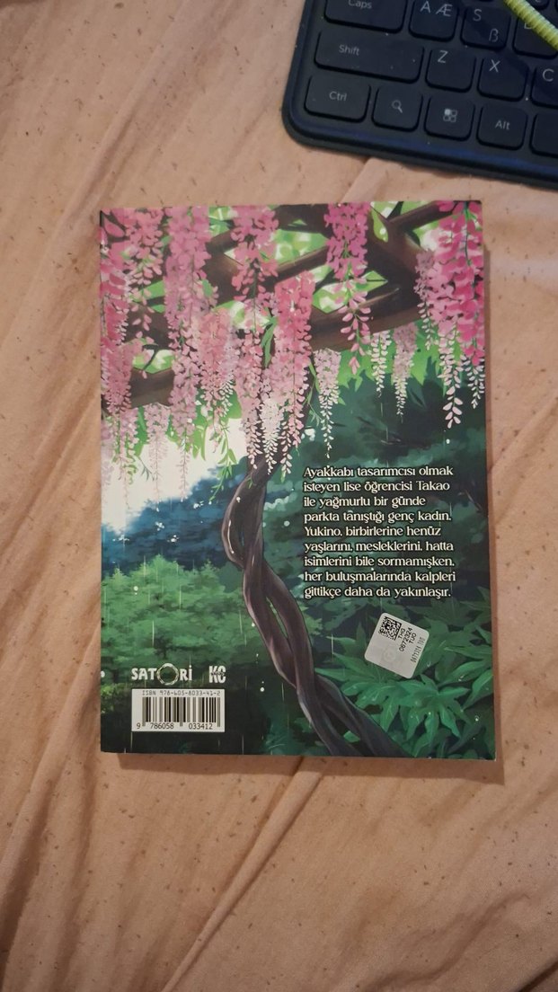 Kelimeler Bahçesi manga makoto shinkai midori motohashi - Görsel 2