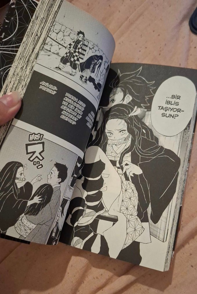 İblis Keser cilt 2 demon slayer manga 2. cilt koyoharu Gotouge - Görsel 5