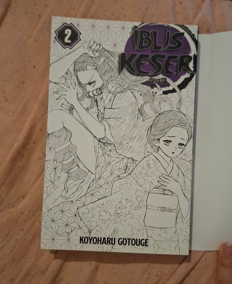 İblis Keser cilt 2 demon slayer manga 2. cilt koyoharu Gotouge - Görsel 2