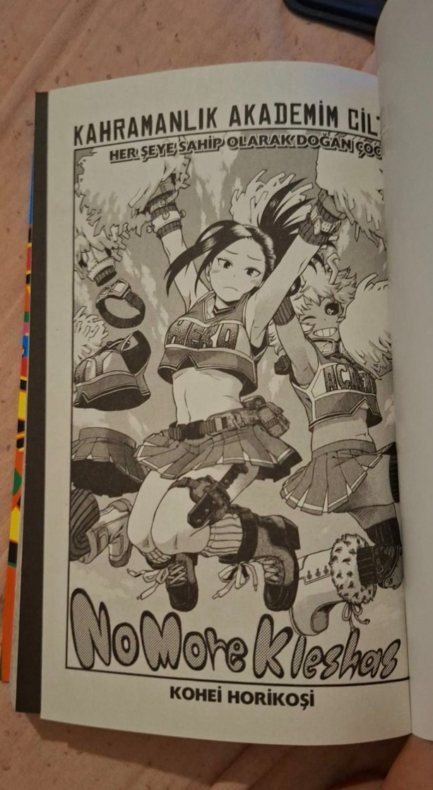 Kahramanlık Akademisi Cilt 4 my hero academia 4. cilt bnha mha - Görsel 5