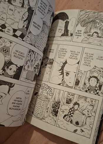İblis Keser demon slayer manga Cilt 1 iblis keser 1. cilt - Görsel 4