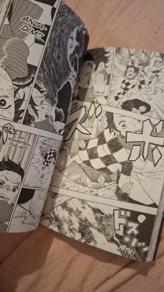 İblis Keser demon slayer manga Cilt 1 iblis keser 1. cilt - Görsel 5