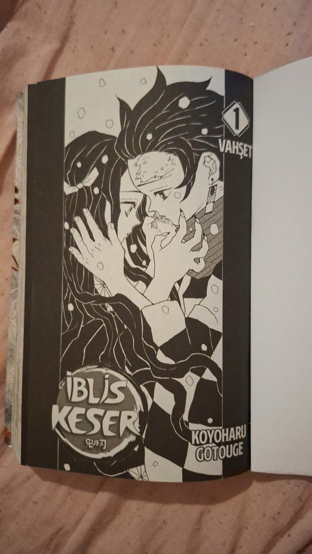 İblis Keser demon slayer manga Cilt 1 iblis keser 1. cilt - Görsel 3