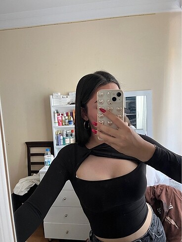 H&M Dekolte crop