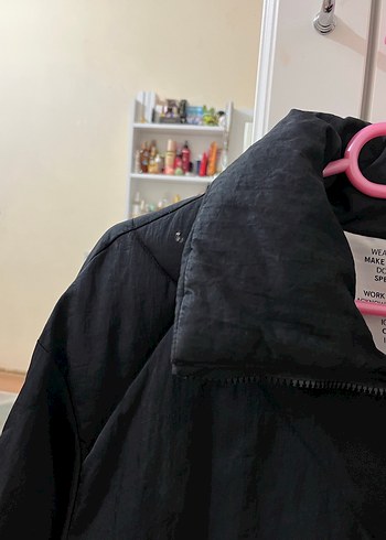 Kadın Siyah Mont - Görsel 5