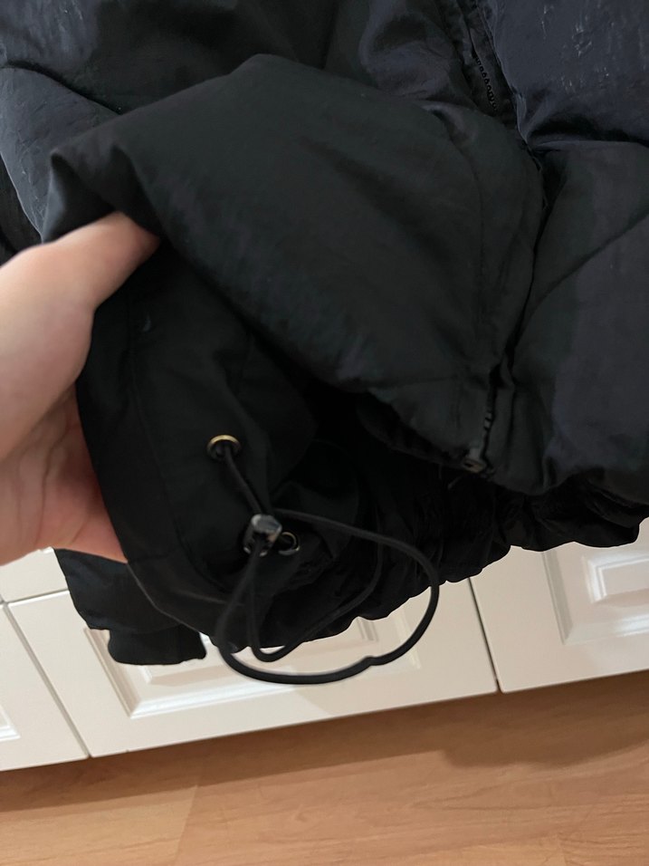 Kadın Siyah Mont - Görsel 3