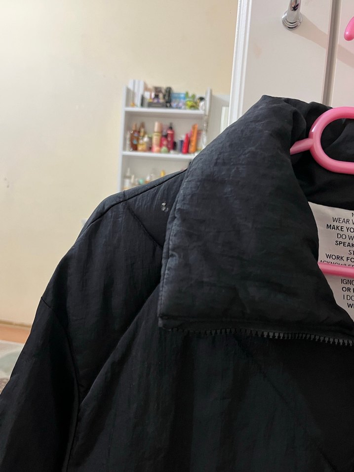 Kadın Siyah Mont - Görsel 5