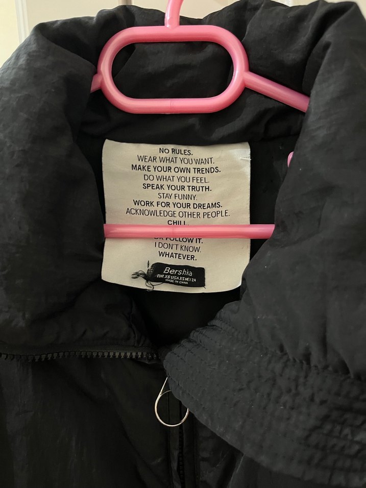 Kadın Siyah Mont - Görsel 4