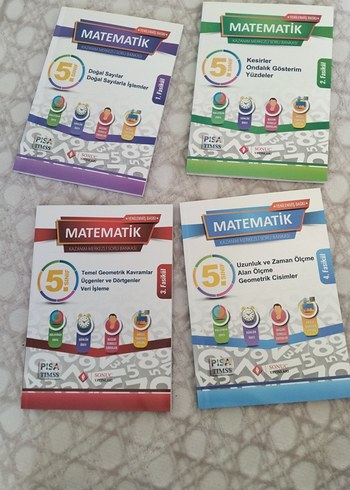 5. Sınıf Matematik Konu Anlatımlı Fasikül Seti