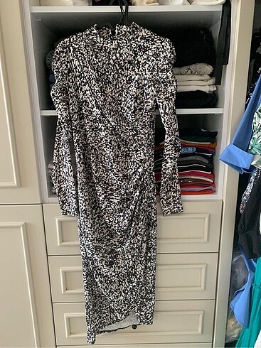 xs Beden H&M drapeli elbise