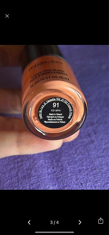 Beden Inglot Allık
