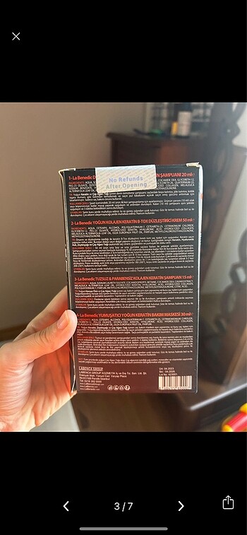 Keratin Botox Kiti - Görsel 3