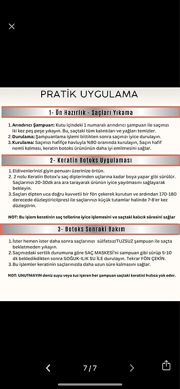 Keratin Botox Kiti - Görsel 7