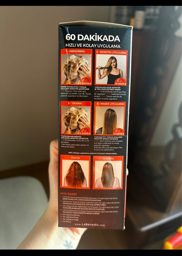 Keratin Botox Kiti - Görsel 4