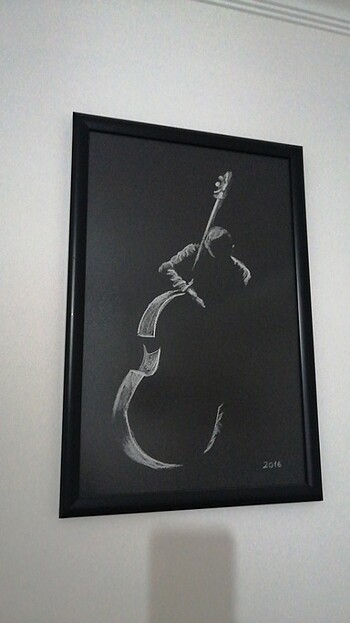 Siyah Tablo el yapımı - Görsel 3