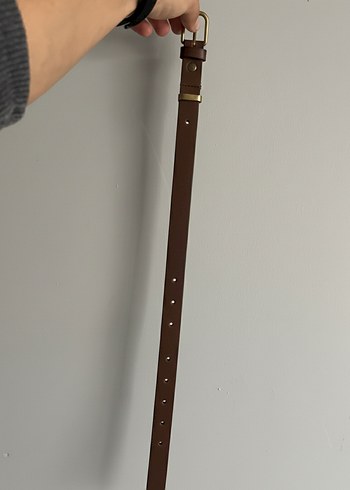 Deri tasma - El yapımı - Köpek tasması
 Kahverengi Deri - Görsel 2