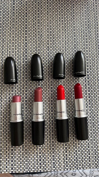 MAC M.A.C Ruj 4 adet.