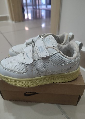 Beyaz Erkek Çocuk Nike Spor Ayakkabı - Görsel 2