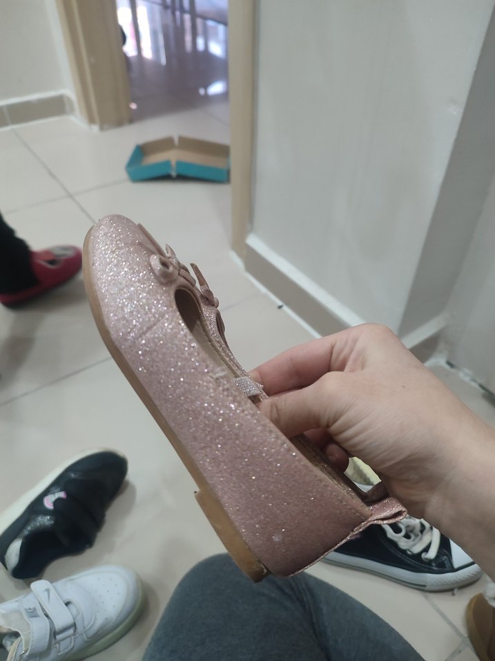 pambe kiz Çocuk tokalı babet - Görsel 4