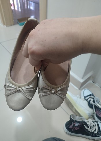 Bej Dolgu Topuk Kadın Babet - Görsel 3