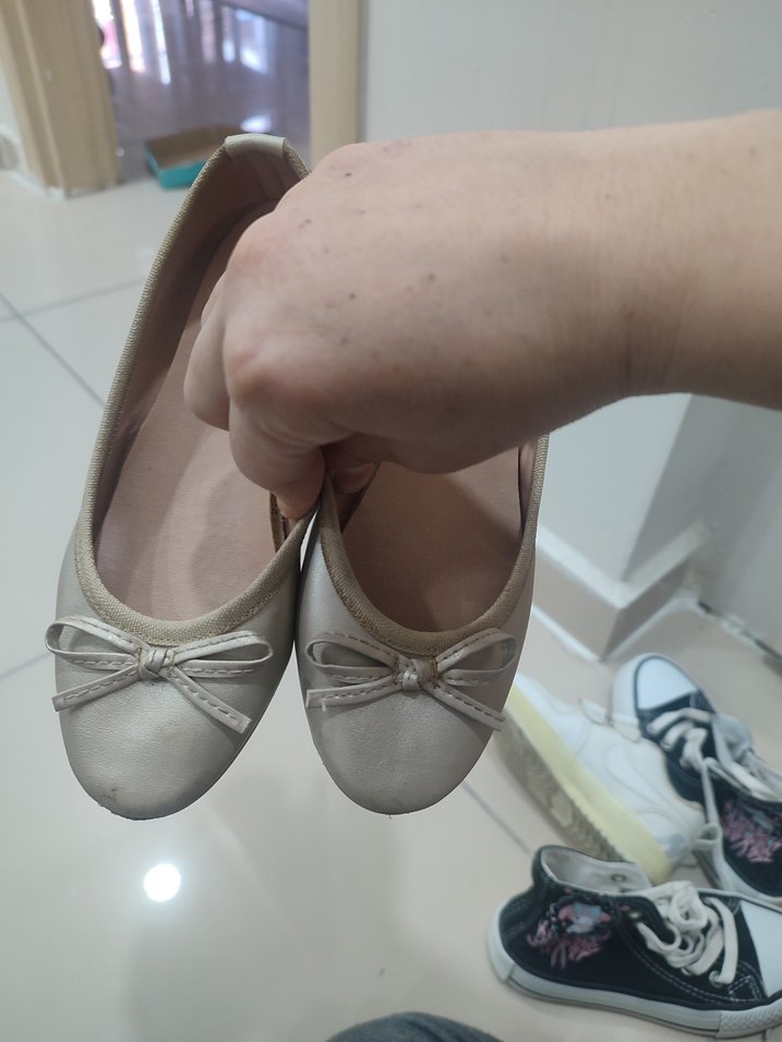 Bej Dolgu Topuk Kadın Babet - Görsel 3