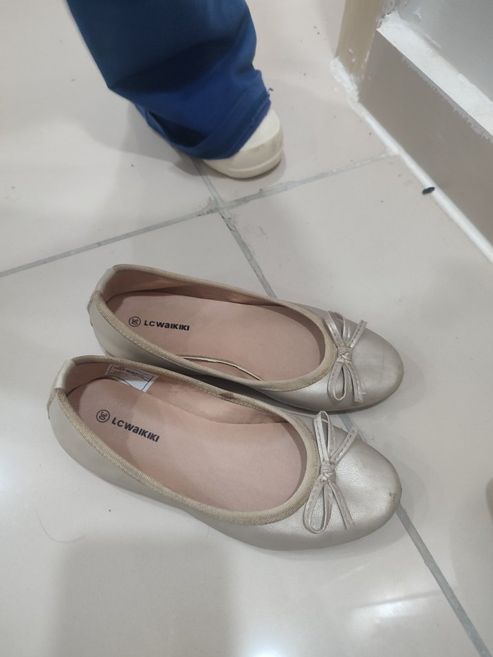 Bej Dolgu Topuk Kadın Babet - Görsel 2