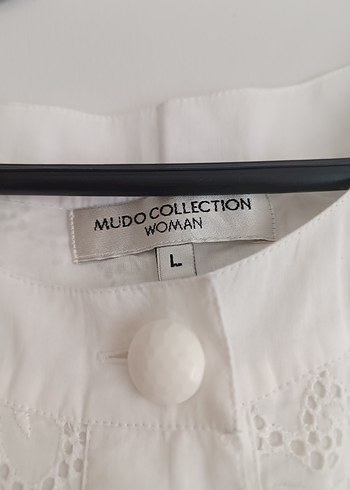 l Beden beyaz Renk Düğmeli Beyaz Midi Keten Elbise