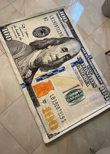 Dolar baskılı halı 120x180 - Görsel 2