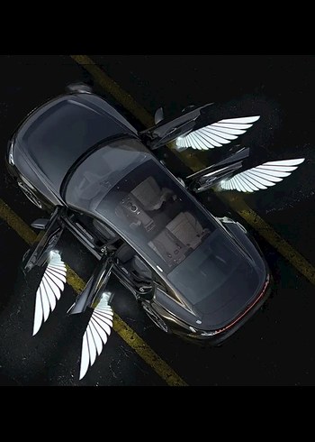 Melek kanatlı led kapı projektörü - Görsel 2