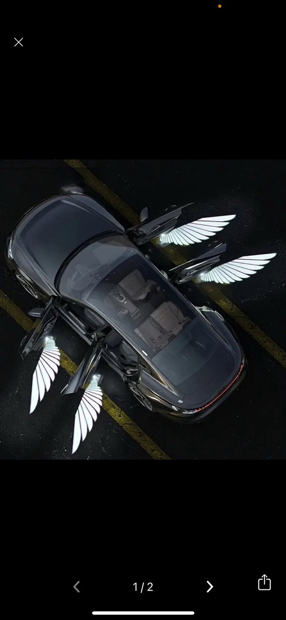 Melek kanatlı led kapı projektörü - Görsel 2