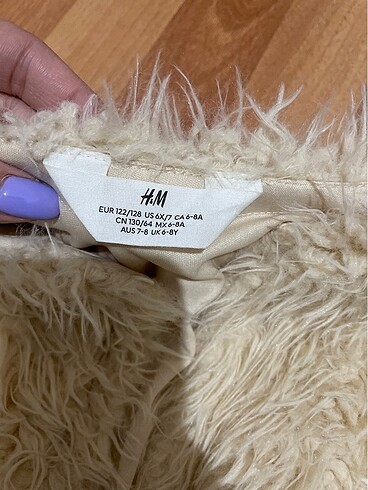 H&M Tüylü ceket