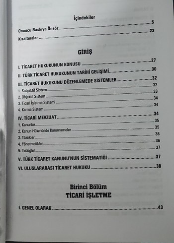  Ticari İşletme Hukuku - Prof. Dr. İsmail Kayar