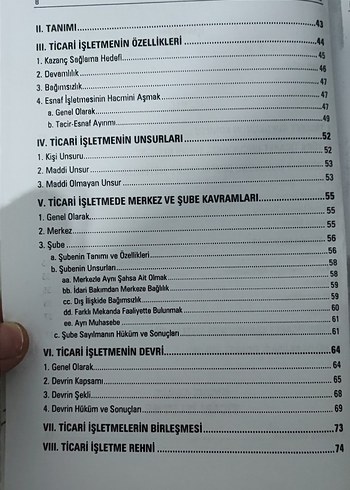 Beden Ticari İşletme Hukuku - Prof. Dr. İsmail Kayar