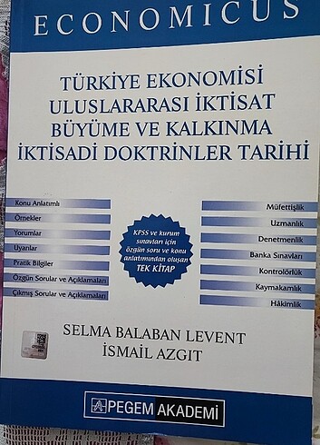 Economicus konu anlatım soru çözüm İİBF kitabı