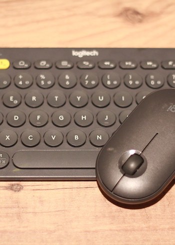 Logitech K380 Klavye + Pebble M350 Mouse - Görsel 4