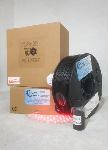 Tasarım filament abs 1.75mm siyah