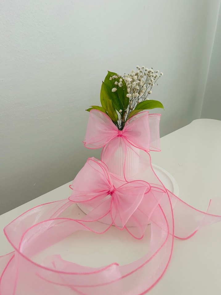 Pembe Fiyonk Kadın Saç Aksesuarı - Görsel 3