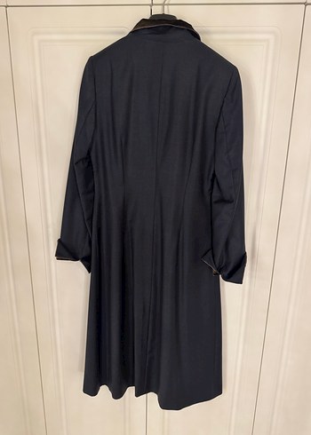 Kahverengi Kadın Uzun Düğmeli Klasik takım - Görsel 7