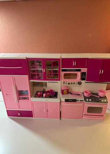 Pembe Oyuncak Mutfak Seti