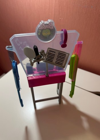 Barbie Müzik Seti ve Çalışma Masası - Görsel 4